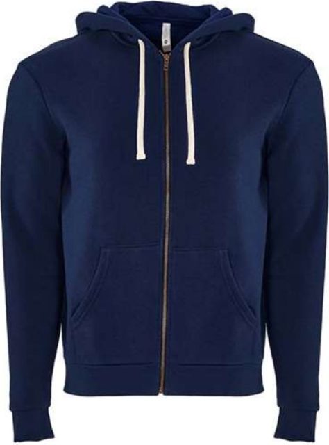 Santa Barbara Full-Zip Hoodie — Unisex — Next Level 9602 · Premium fleece full-zip
