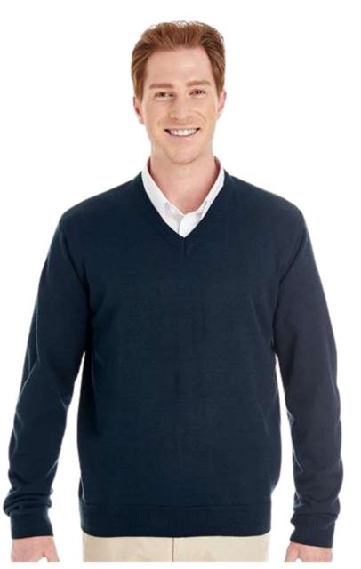 Pilbloc V-Neck Sweater — Men's / Women's — Harriton M420 / M420W
